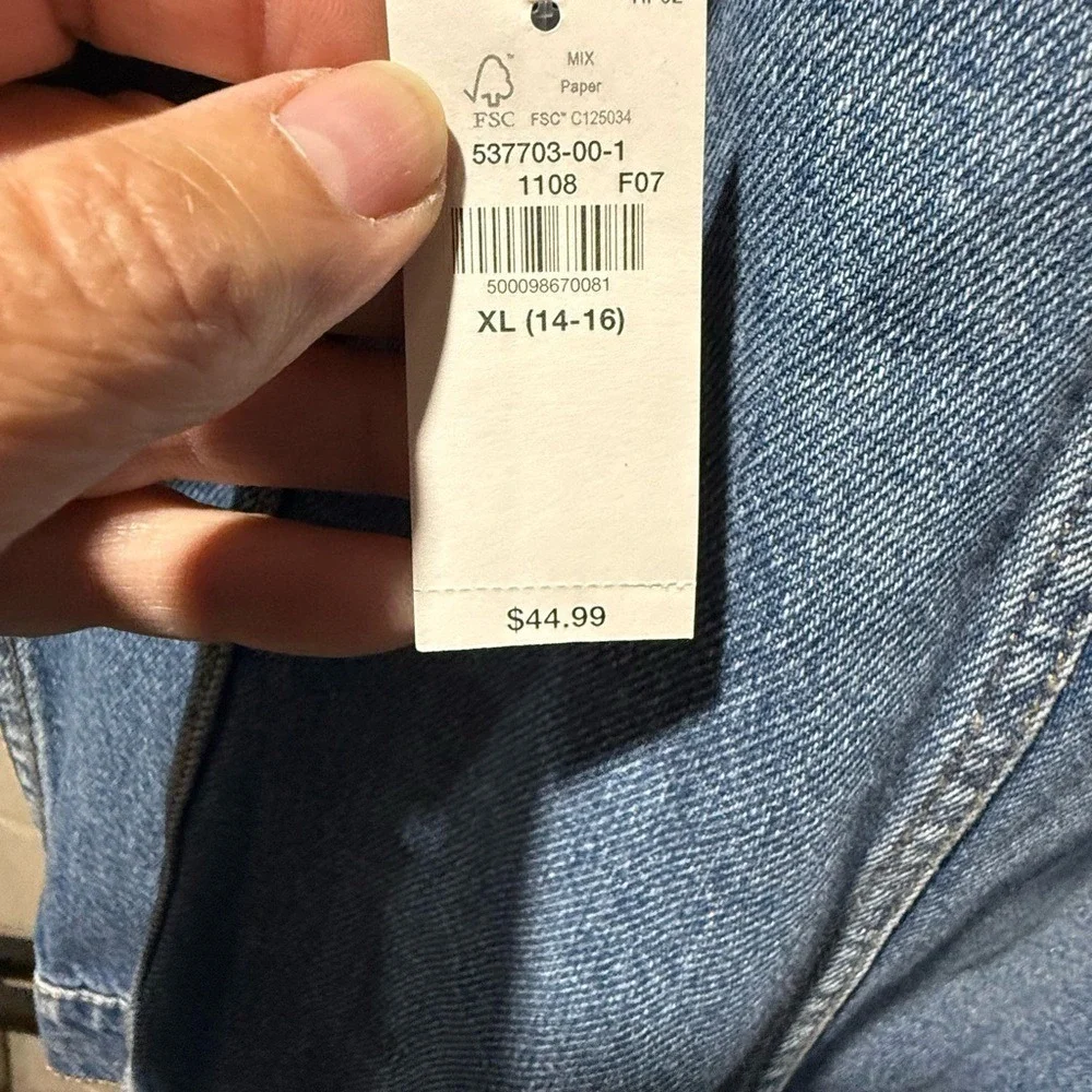 Old Navy Jean Jacket, New Girls‎ XL 14-16 or